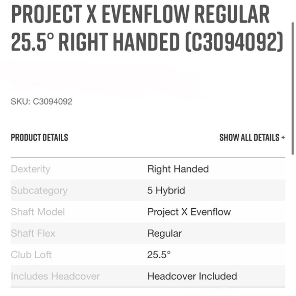 BRAND NEW wilson staff launch pad golf 5 hybrid - Picture 7 of 12